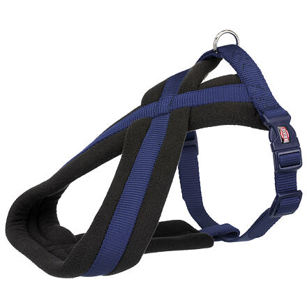 Nylonový postroj PREMIUM podšitý - indigo DOPRODEJ