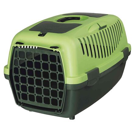 Transportní box CAPRI II, XS-S: 37x34x55cm (max. 8kg) - tmavě zelená/světle zelená - DOPRODEJ
