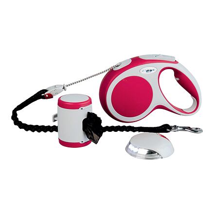 Vario SET M šňůra 5 m, max 20 kg sada s příslušenstvím, červená - DOPRODEJ (RP 2,10 Kč)