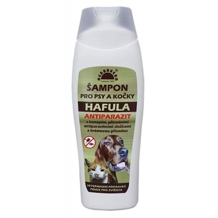 Šampon antiparazitní pro psy a kočky HAFULA 250 ml