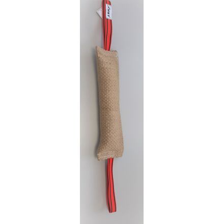 Pešek - juta s 2 poutky 50 x 10 cm, šitý - DOPRODEJ