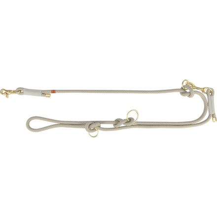 Soft Rope prodlužovací kulaté tkané vodítko, šedá/světlešedá